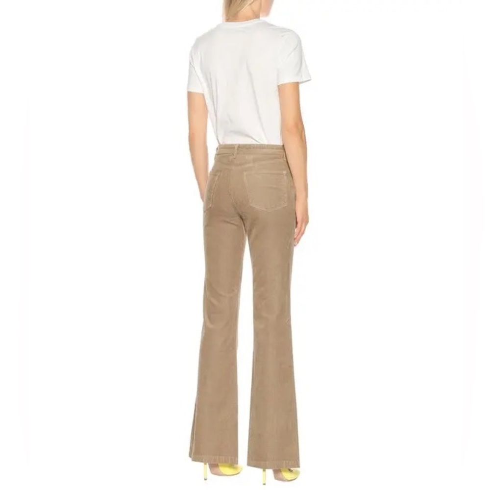 J BRAND Maria Corduroy Flared Pants size 31 ascot brown new with tags